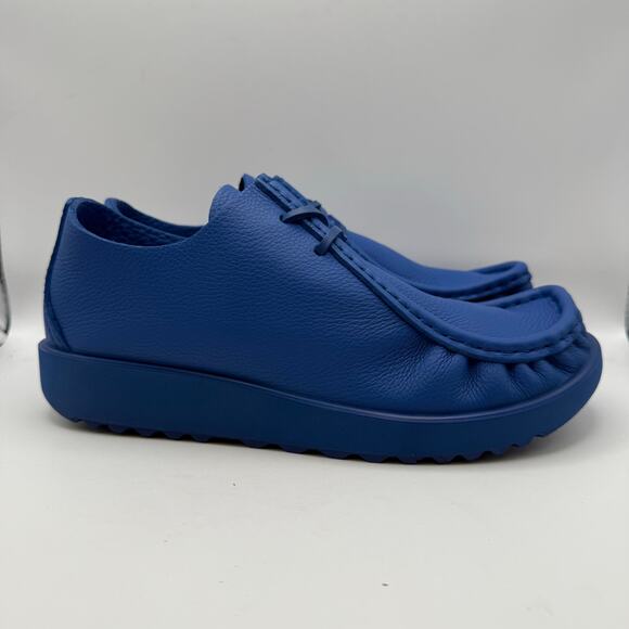 ECCO.KOLLECTIVE MEN\'S 9 JOKE LEATHER LACE SHOE MADE IN PORTUGAL BLUE 39059491428 main image 8